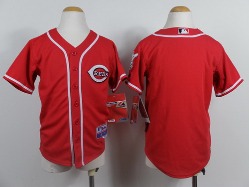 Cincinnati Reds Blank Red Kids Jersey