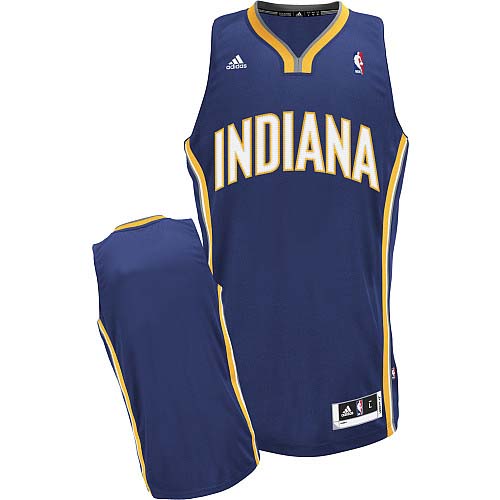 Indiana Pacers Blank Navy Blue Swingman Jersey