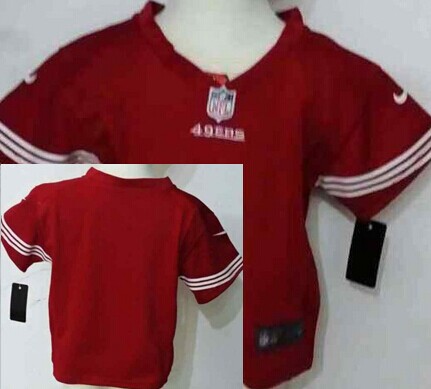 Nike San Francisco 49ers Blank Red Toddlers Jersey