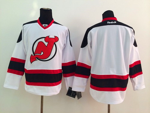 New Jersey Devils Blank White Jersey