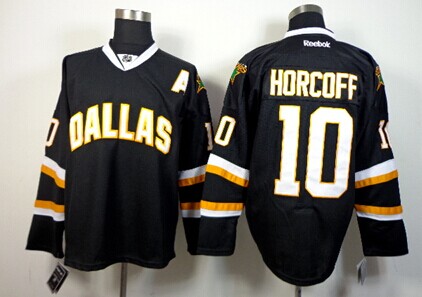 Dallas Stars #10 Shawn Horcoff Black Jersey