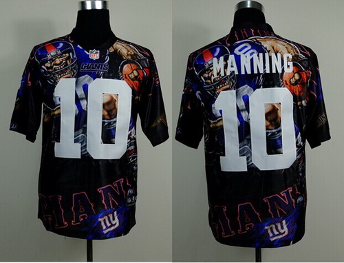 Nike New York Giants #10 Eli Manning 2014 Fashion Elite Jersey