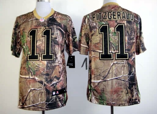 Nike Arizona Cardinals #11 Larry Fitzgerald Realtree Camo Elite Jersey