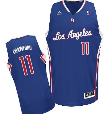 Los Angeles Clippers #11 Jamal Crawford Blue Swingman Jersey