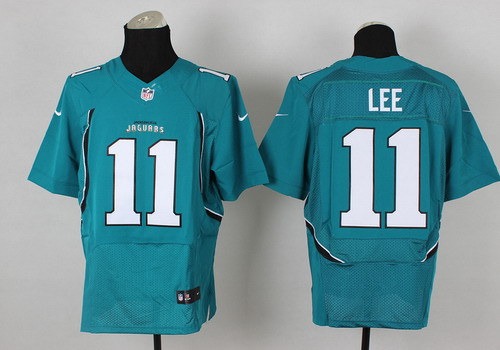 Nike Jacksonville Jaguars #11 Marqise Lee Green Elite Jersey