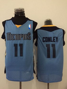 Memphis Grizzlies #11 Mike Conley Light Blue Swingman Jersey