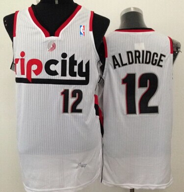 Portland Trail Blazers #12 LaMarcus Aldridge Rip City White Swingman Jersey