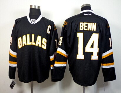 Dallas Stars #14 Jamie Benn Black Jersey