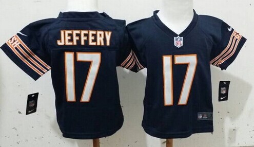 Nike Chicago Bears #17 Alshon Jeffery Blue Toddlers Jersey