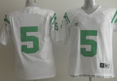 Norte Dame Fighting Irish #5 Everett Golson Under The Lights White Jersey 