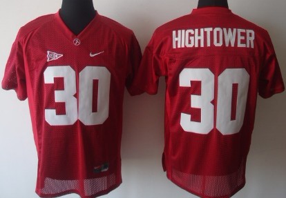 Alabama Crimson Tide #30 Tim Hightower Red Jersey