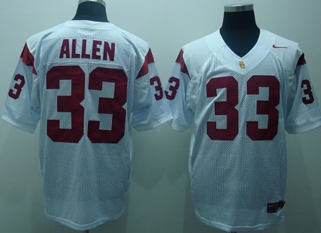 USC Trojans #33 Allen White Jersey