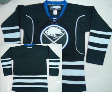 Buffalo Sabres Blank Black Ice Jersey