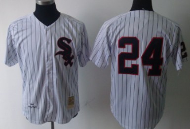 Chicago White Sox #24 Early Wynn 1959 White Throwback Jersey