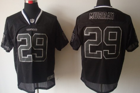 Nike Dallas Cowboys #29 DeMarco Murray Lights Out Black Elite Jersey 