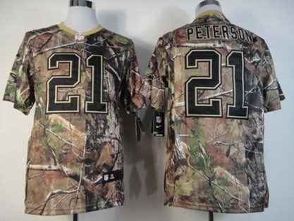 Nike Arizona Cardinals #21 Patrick Peterson Realtree Camo Elite Jersey