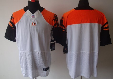 Nike Cincinnati Bengals Blank White Elite Jersey 