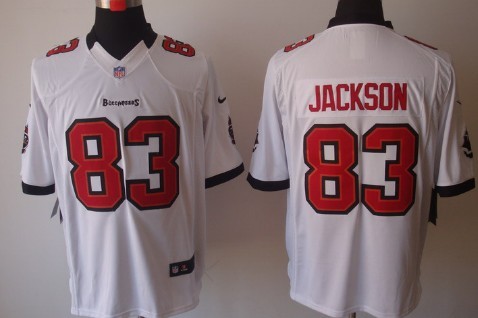 Nike Tampa Bay Buccaneers #83 Vincent Jackson White Limited Jersey 