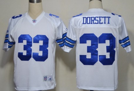 Dallas Cowboys #33 Tony Dorsett White Legend Jersey 