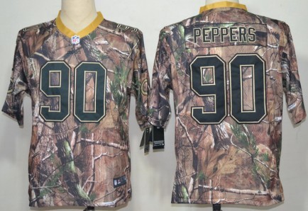 Nike Chicago Bears #90 Julius Peppers Realtree Camo Elite Jersey