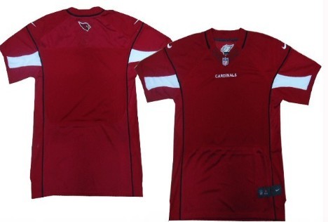 Nike Arizona Cardinals Blank Red Elite Jersey 