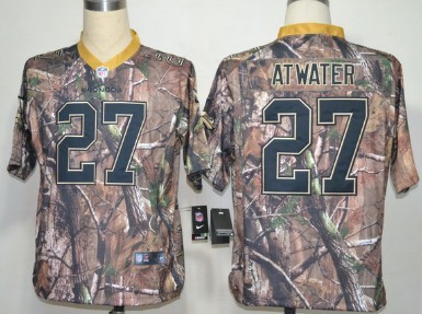 Nike Denver Broncos #27 Steve Atwater Realtree Camo Elite Jersey