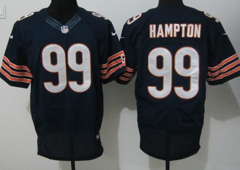 Nike Chicago Bears #99 Dan Hampton Blue Elite Jersey 