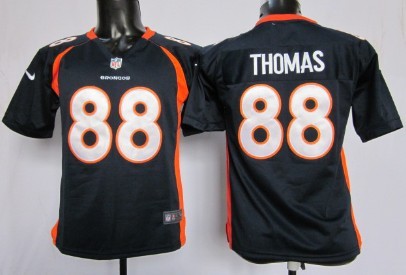 Nike Denver Broncos #88 Demaryius Thomas Blue Game Kids Jersey 