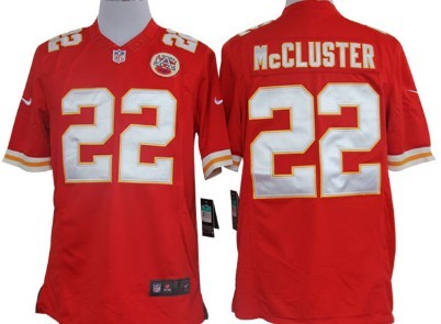 Nike Kansas City Chiefs #22 Dexter McCluster Red Limited Jersey 