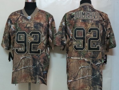 Nike Denver Broncos #92 Elvis Dumervil Realtree Camo Elite Jersey 