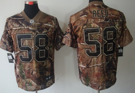 Nike Houston Texans #58 Brooks Reed Realtree Camo Elite Jersey