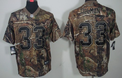 Nike Chicago Bears #33 Charles Tillman Realtree Camo Elite Jersey 