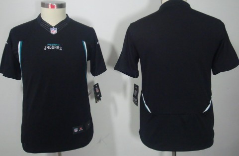 Nike Jacksonville Jaguars Blank Black Limited Kids Jersey 