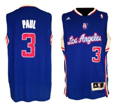 Los Angeles Clippers #3 Chris Paul Revolution 30 Swingman Blue Jersey 