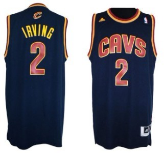 Cleveland Cavaliers #2 Kyrie Irving Revolution 30 Swingman Navy Blue Jersey 