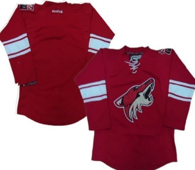 Phoenix Coyotes Blank Red Jersey 