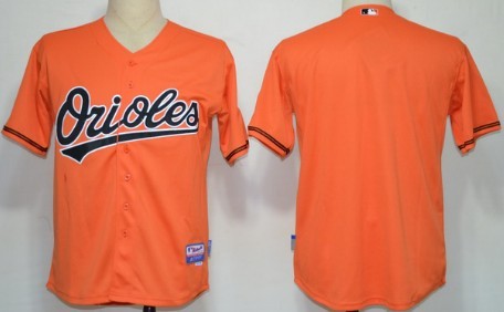 Baltimore Orioles Blank Orange Jersey 