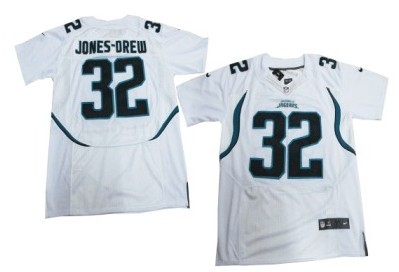 Nike Jacksonville Jaguars #32 Maurice Jones-Drew White Elite Jersey 