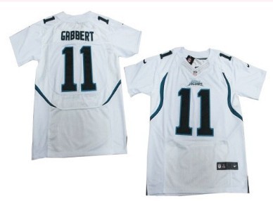 Nike Jacksonville Jaguars #11 Blaine Gabbert White Elite Jersey 