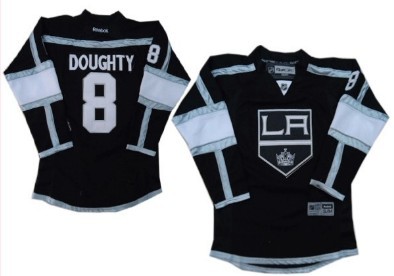 Los Angeles Kings #8 Drew Doughty Black Kids Jersey 