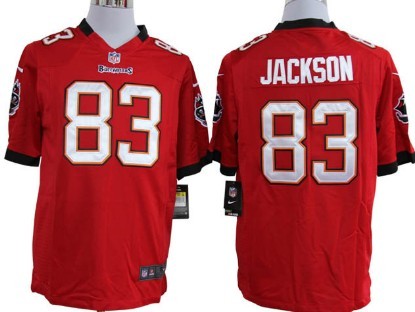 Nike Tampa Bay Buccaneers #83 Vincent Jackson Red Game Jersey