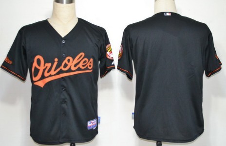 Baltimore Orioles Blank Black Jersey 