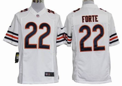 Nike Chicago Bears #22 Matt Forte White Game Jersey 