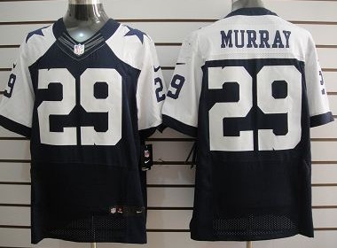 Nike Dallas Cowboys #29 DeMarco Murray Blue Thanksgiving Elite Jersey 