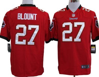 Nike Tampa Bay Buccaneers #27 Legarrette Blount Red Game Jersey 