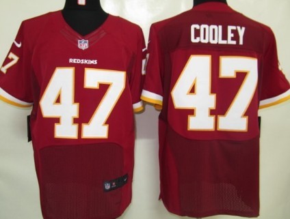 Nike Washington Redskins #47 Chris Cooley Red Elite Jersey