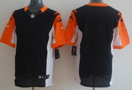 Nike Cincinnati Bengals Blank Black Elite Jersey 