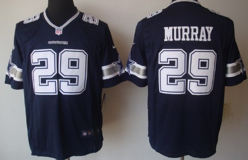 Nike Dallas Cowboys #29 DeMarco Murray Blue Limited Jersey 