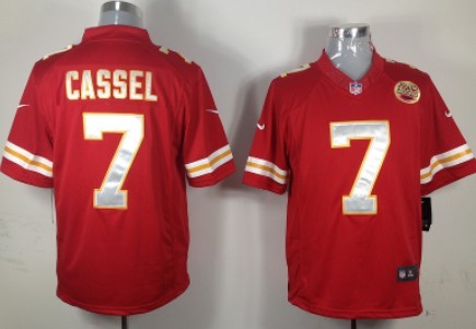 Nike Kansas City Chiefs #7 Matt Cassel Red Limited Jersey 