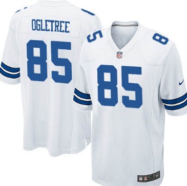 Nike Dallas Cowboys #85 Kevin Ogletree White Game Jersey 